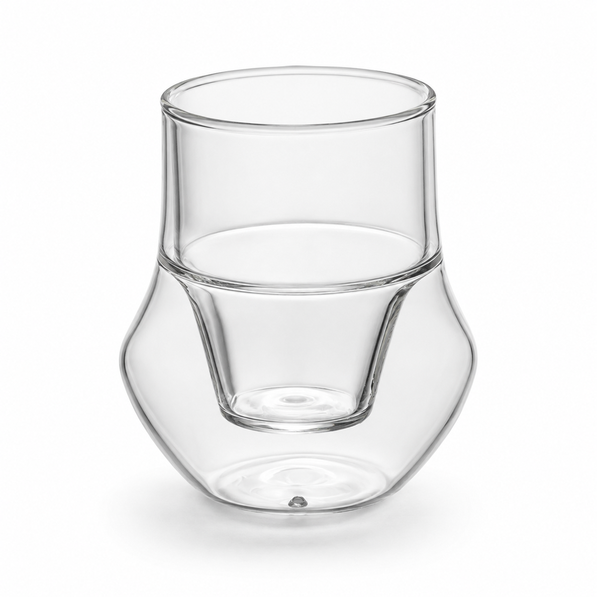 Hand-Blown Double-Wall Espresso Glass, 150 ml