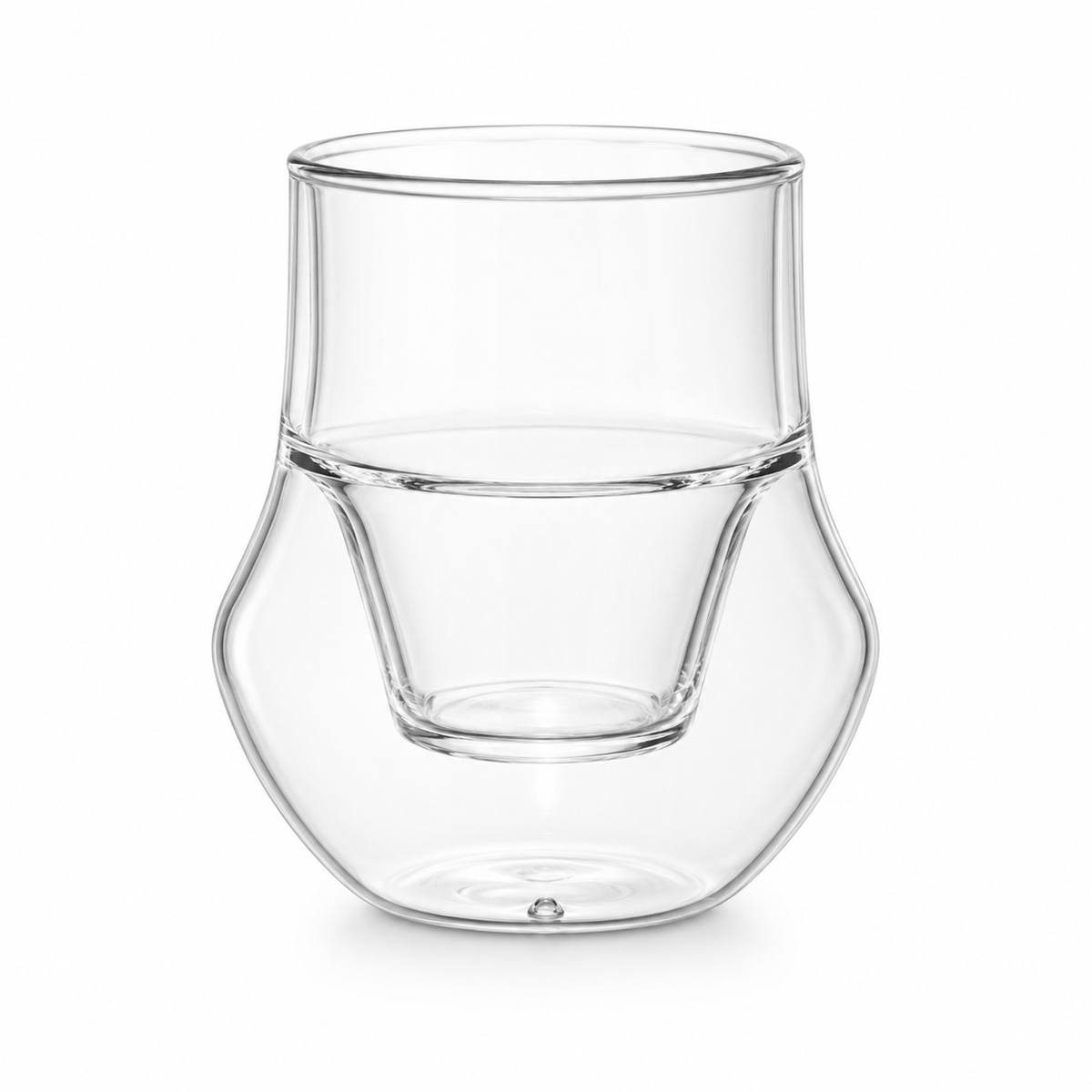 Hand-Blown Double-Wall Espresso Glass, 150 ml